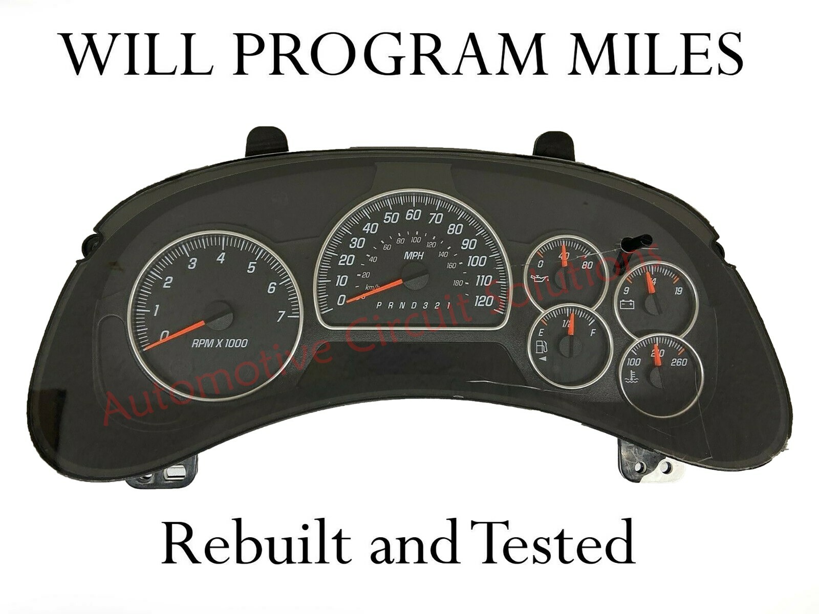 0609 Gmc Envoy Speedometer Instrument Gauge Cluster 15140615 Any Miles