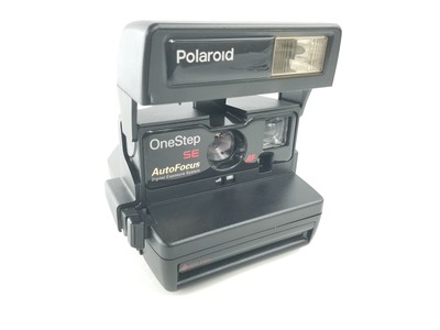 POLAROID ONESTEP AUTO FOCUS SE INSTANT CAMERA w/ Paperwork /TESTED! / MADE IN UK