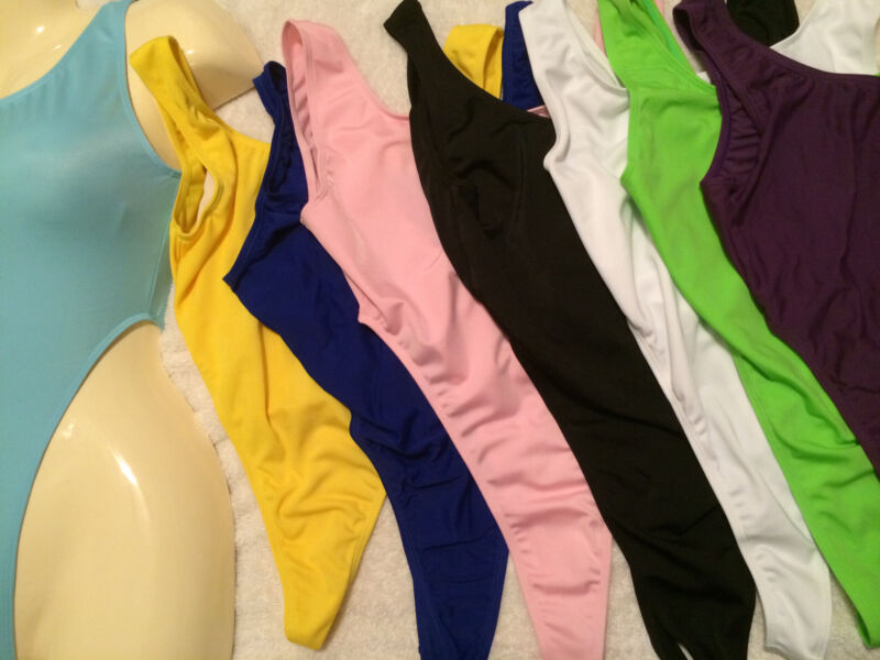 Sexy Thong Leotard bodysuit spandex/nylon  Size S/ M/ L