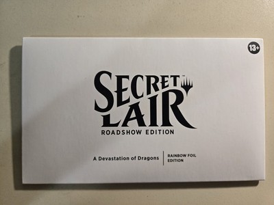 A Devastation of Dragons Secret Lair Roadshow Edition MTG