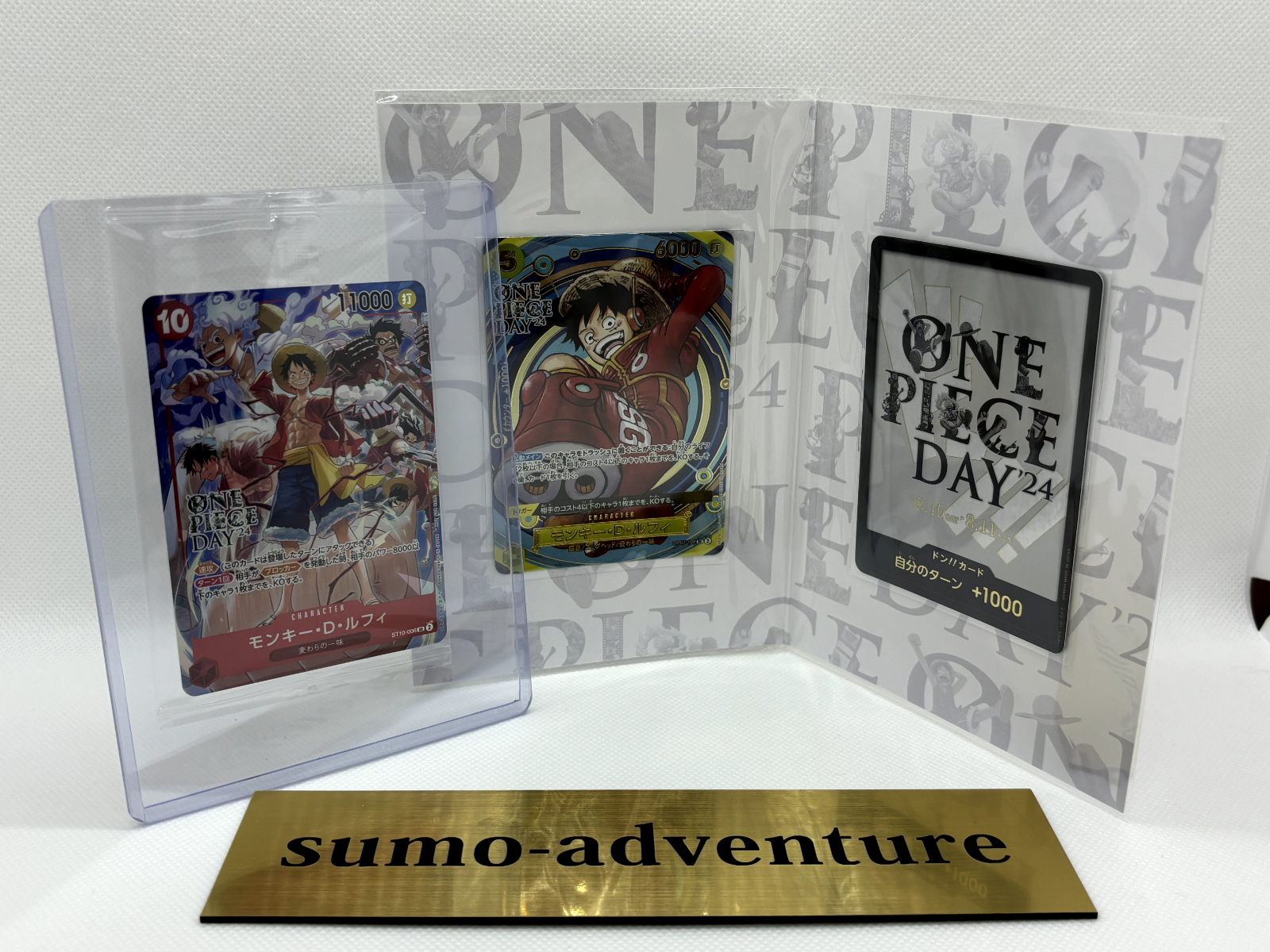 One Piece Day 2024 Premium Card Collection Luffy Promo TCG