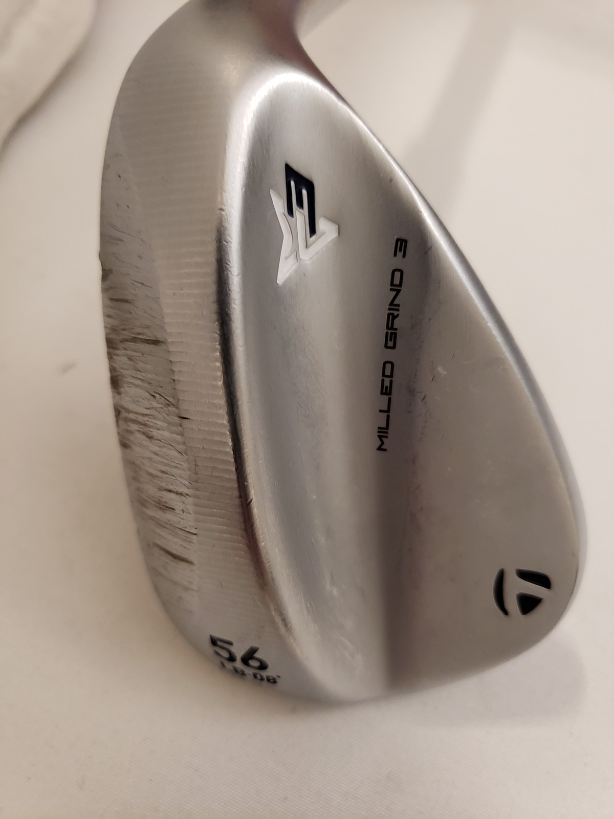 Used TaylorMade Milled Grind 3 MG3 Sandwedge 56* - LB 08 - Project X Extra Stiff