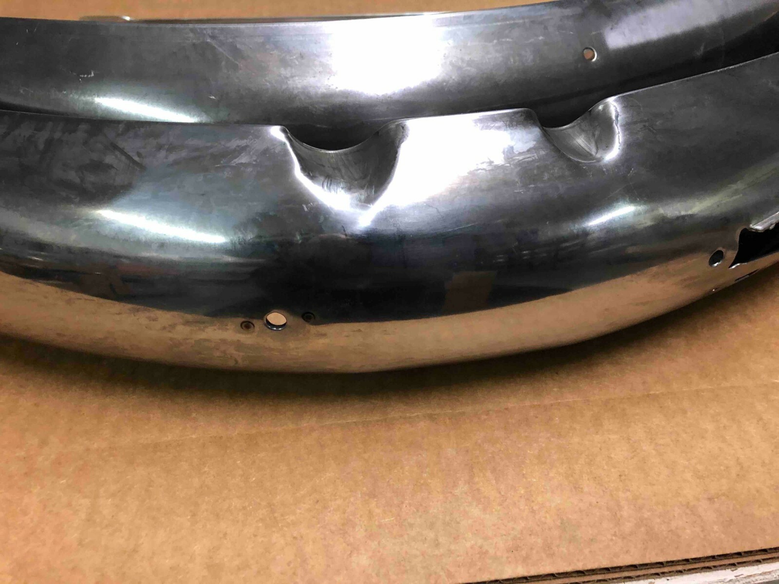 Schwinn B-6 Autocycle 26" Bicycle Fender Set 1949 - 1954 With Light Assembly ++