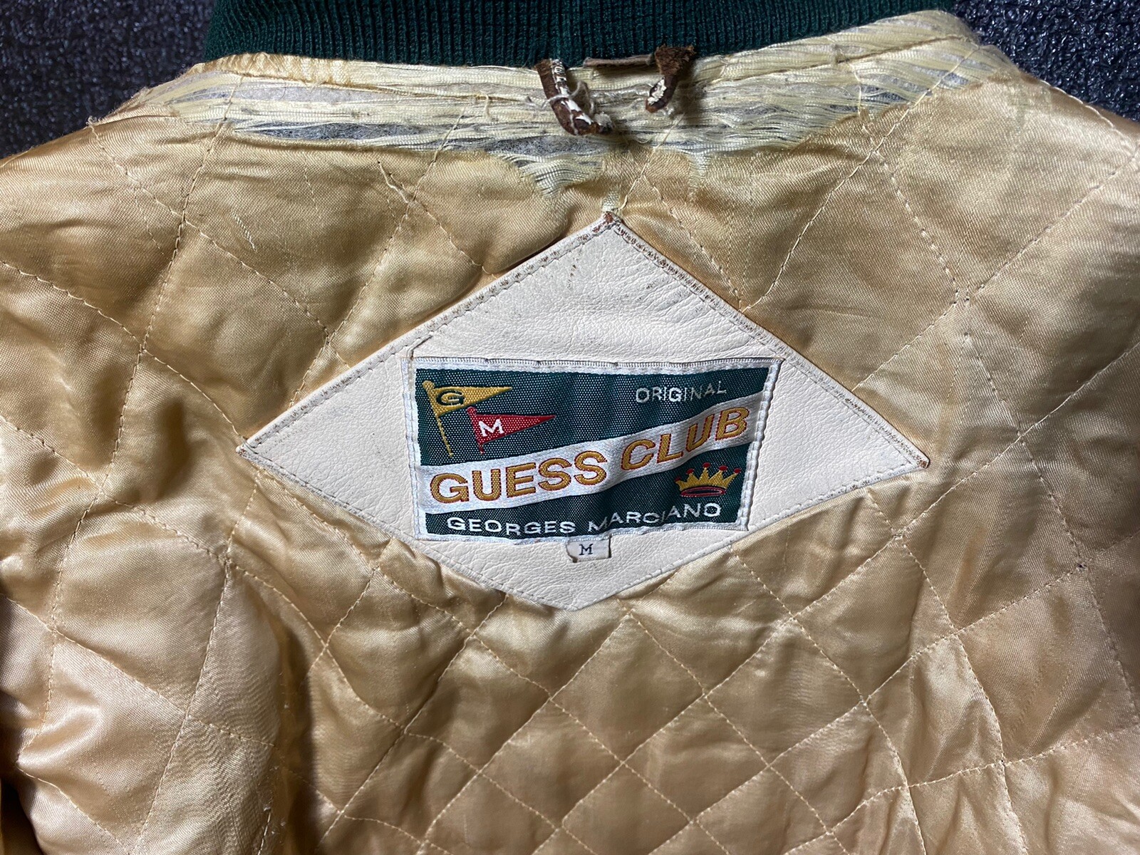Vintage GUESS Georges Marciano Leather 