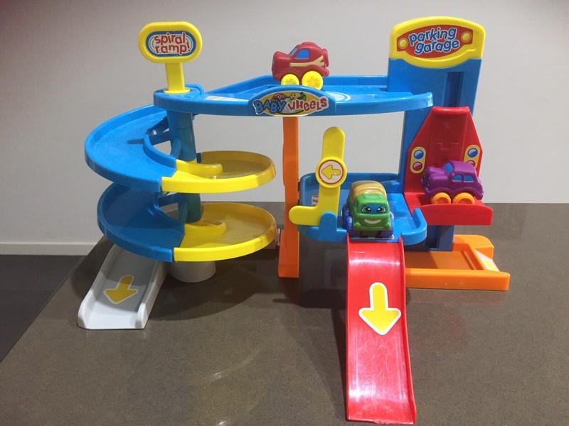 parking garage baby wheels