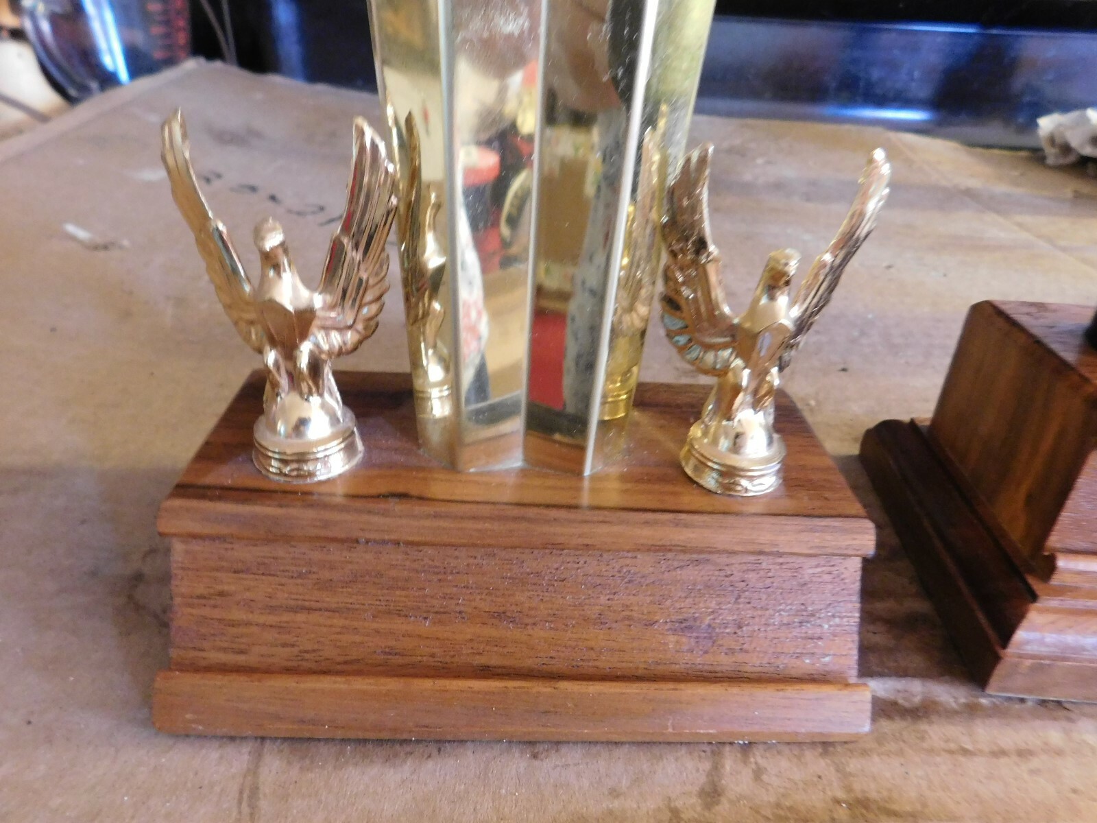 PAIR OF MID-CENTURY BOWLING TROPHIES  GROUP #9