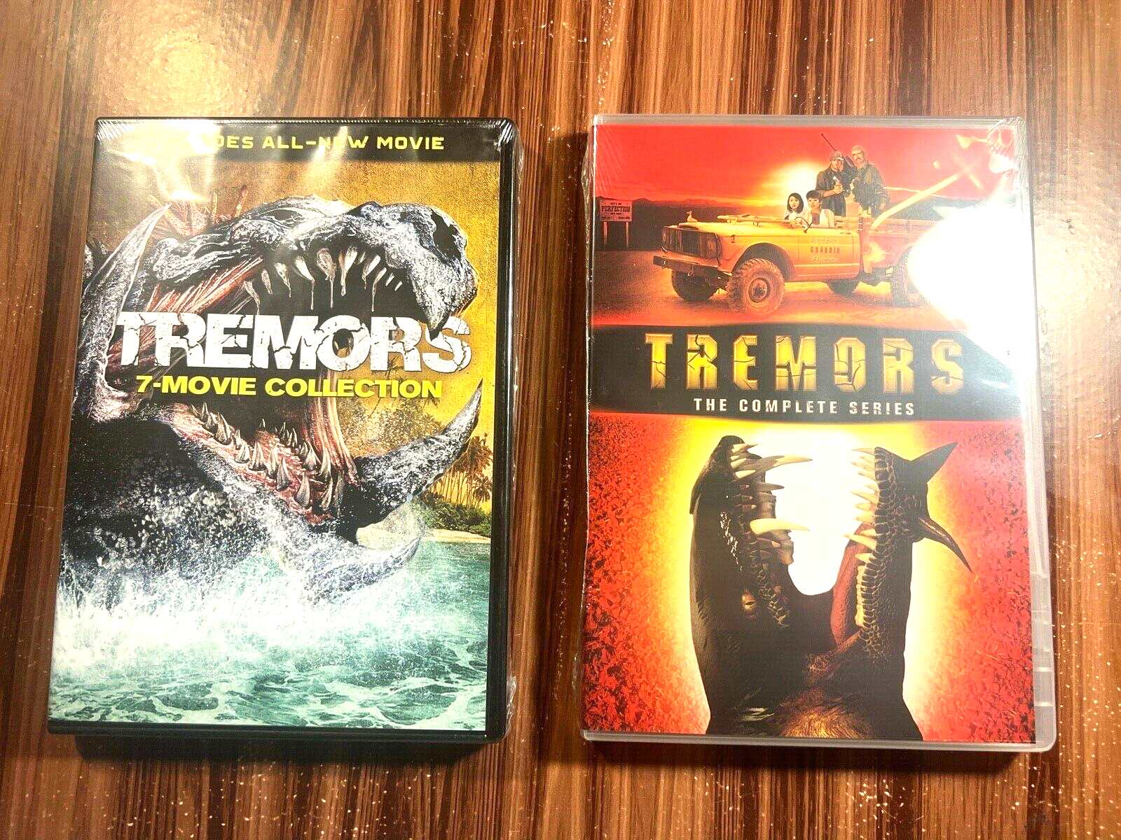 Tremors 7-Movie Collection Complete TV Series DVD 1 2 3 4 5 6 7 Horror Movie Lot Tremors 7-Movie Collection Complete TV Series DVD 1 2 3 4 5 6 7 Horror Movie Lot
