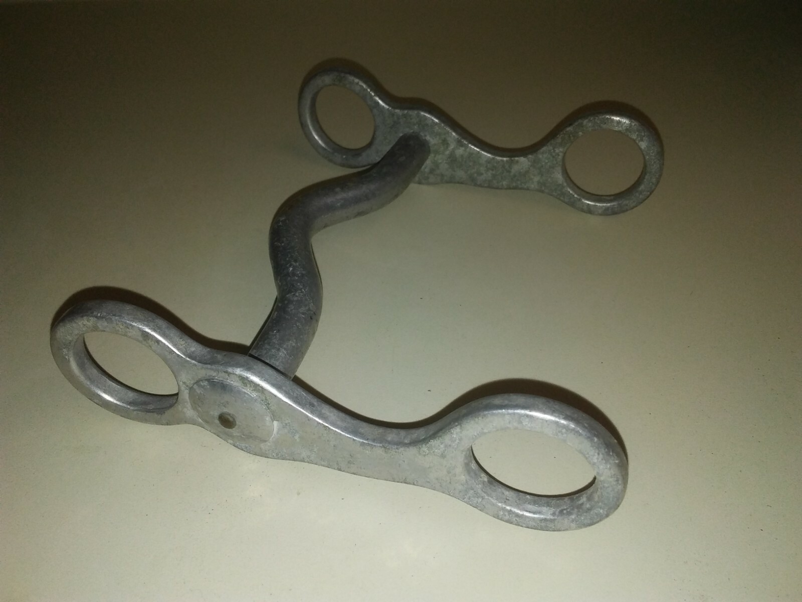 Pony Horse Bit Grazing Bit Low Port 5 Inch Mullen Mouth straight shape