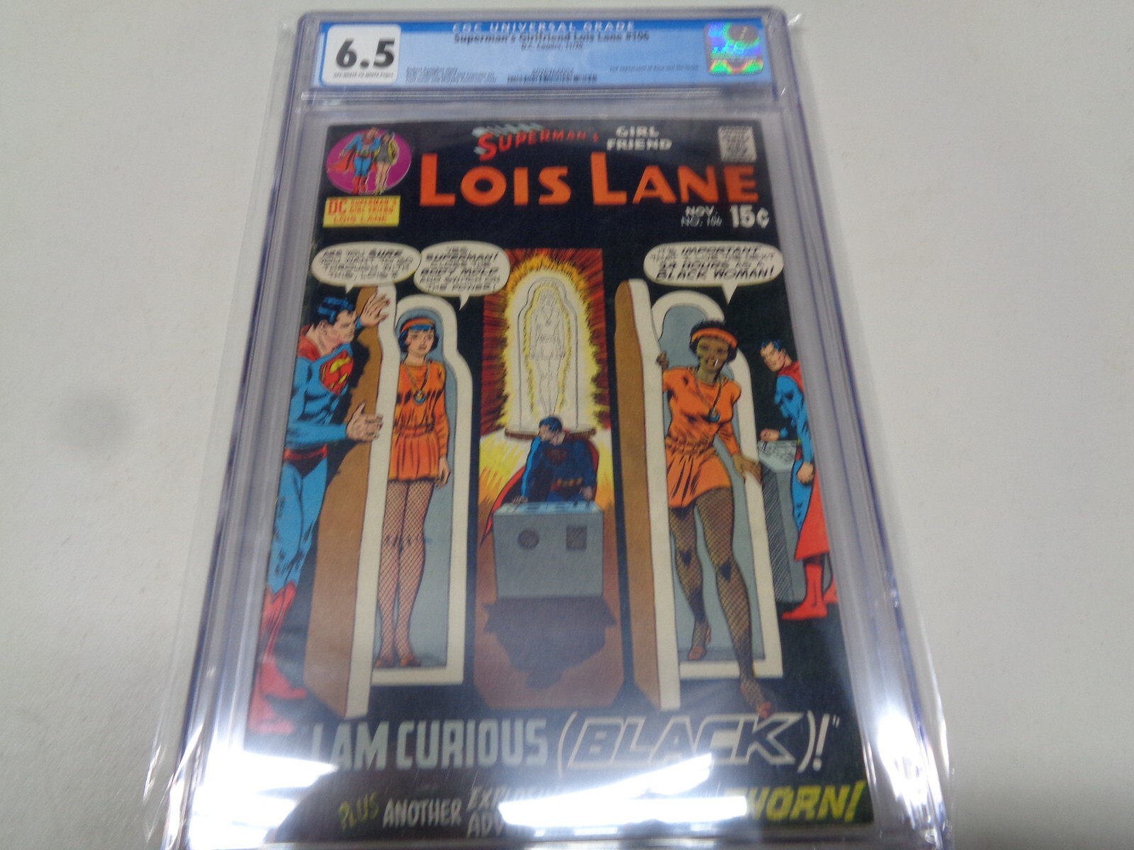 Superman's Girlfriend Lois Lane 106 CGC 6.5 “I am Curious