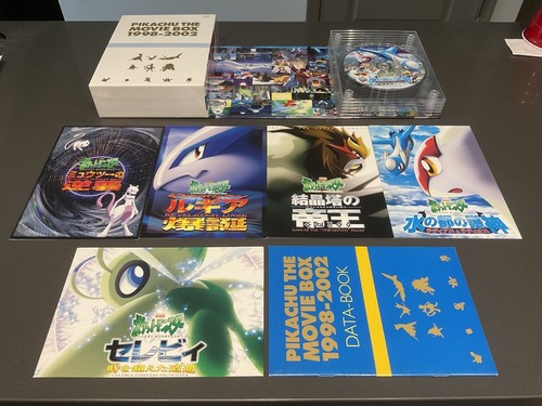 【訳あり】PIKACHU THE MOVIE BOX 1998-2002 Pikachu the Movie Box 1998-2002 (Movies 1-5 on DVD, JP Ver