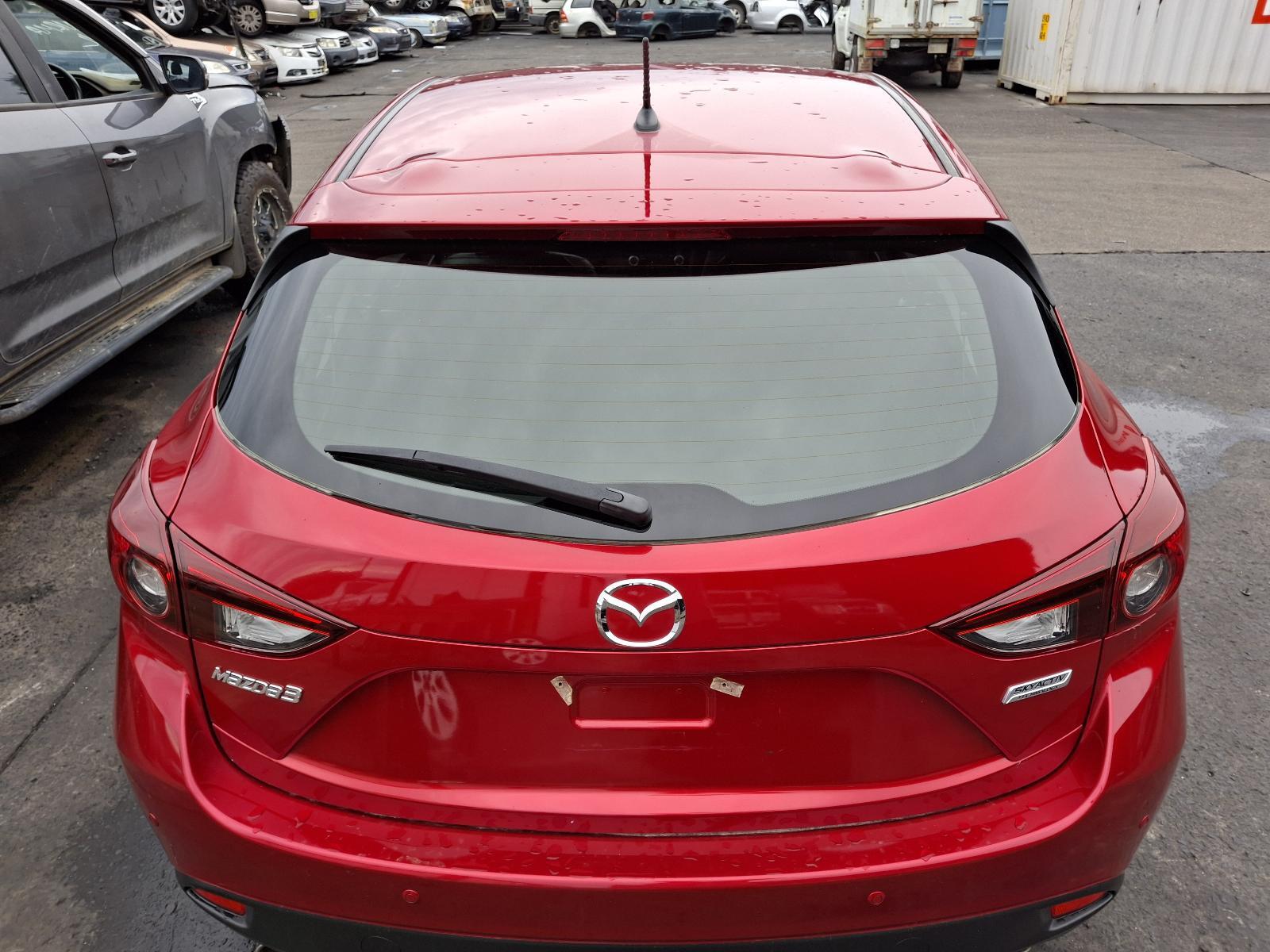 MAZDA 3 BM 11/2013-052016 LEFT DOOR MIRROR RED NON HEATED NON BLIND SPOT TYPE - thumbnail 10