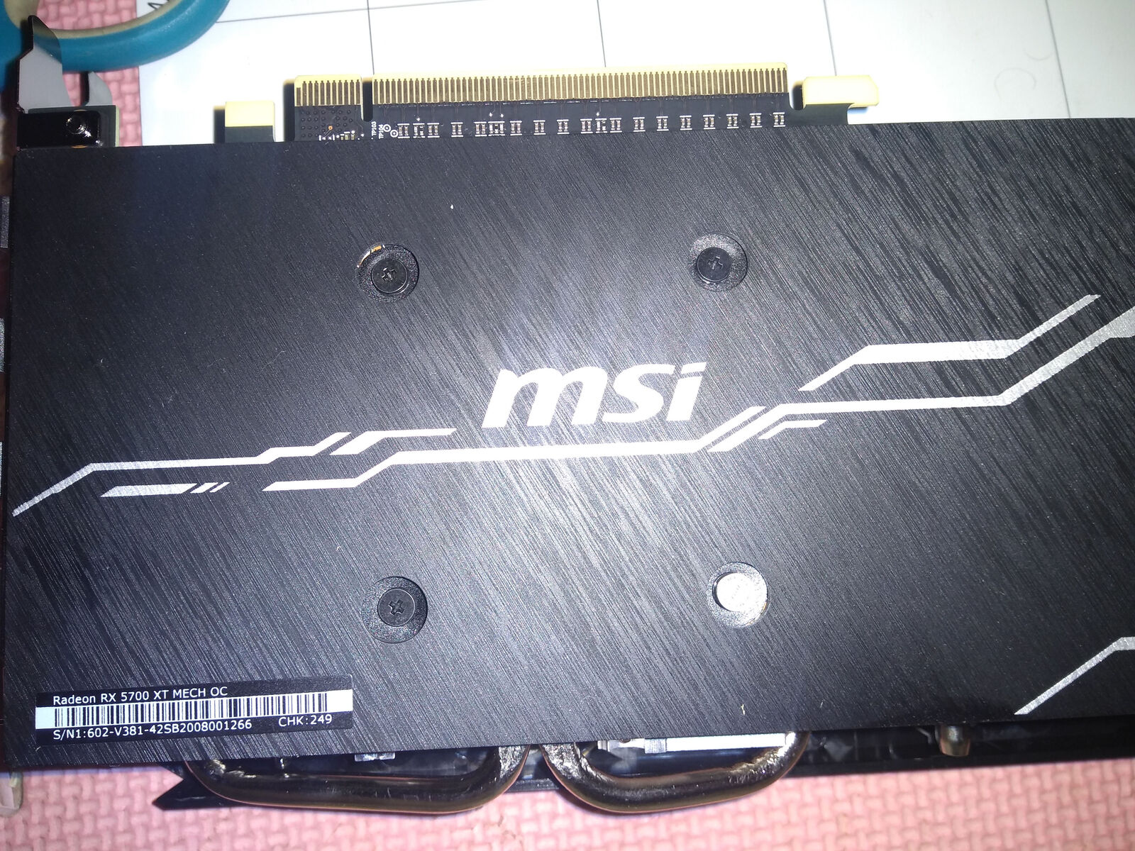 MSI R5700XTMHC AMD Radeon RX 5700 XT Mech OC 8GB GDDR6 PCI MSI R5700XTMHC AMD Radeon RX 5700 XT Mech OC 8GB GDDR6 PCI