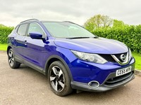 2015 NISSAN QASHQAI 1.5 DCI N-TEC+ 5DR PAN ROOF DIESEL PURPLE BLUE LOW £20 TAX