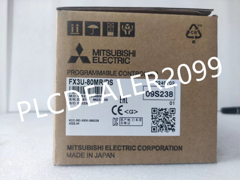 New Mitsubishi PLC Module FX3U-80MR-DS Programmable Controller In Box Via DHL
