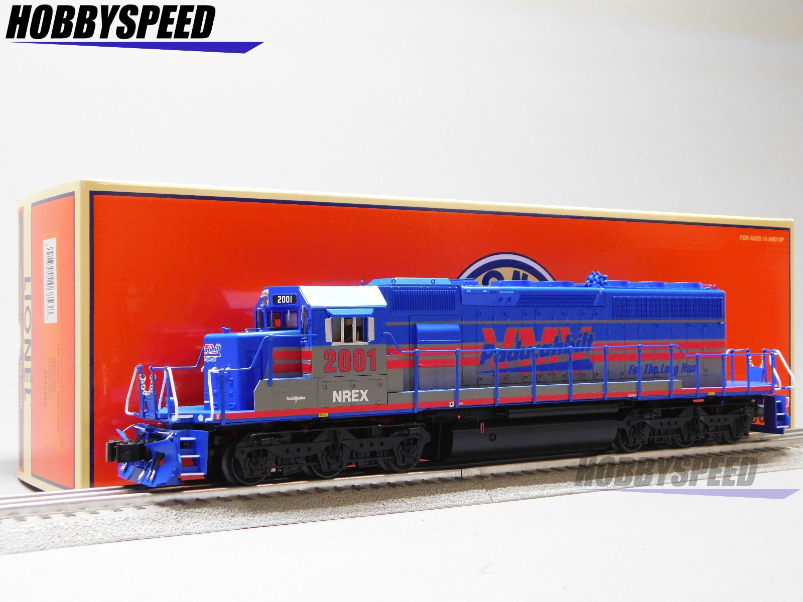 LIONEL BTO VMV LEGACY SD40-2 #2001 NREX DIESEL ENGINE O GAUGE