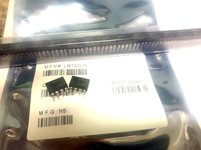 5 Pieces | LM703LN Original New National Integrated Circuit  