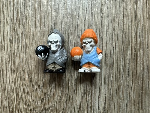 Rare Crazy 8-Ball & B-Bone Basketball Bone Hedz Skull