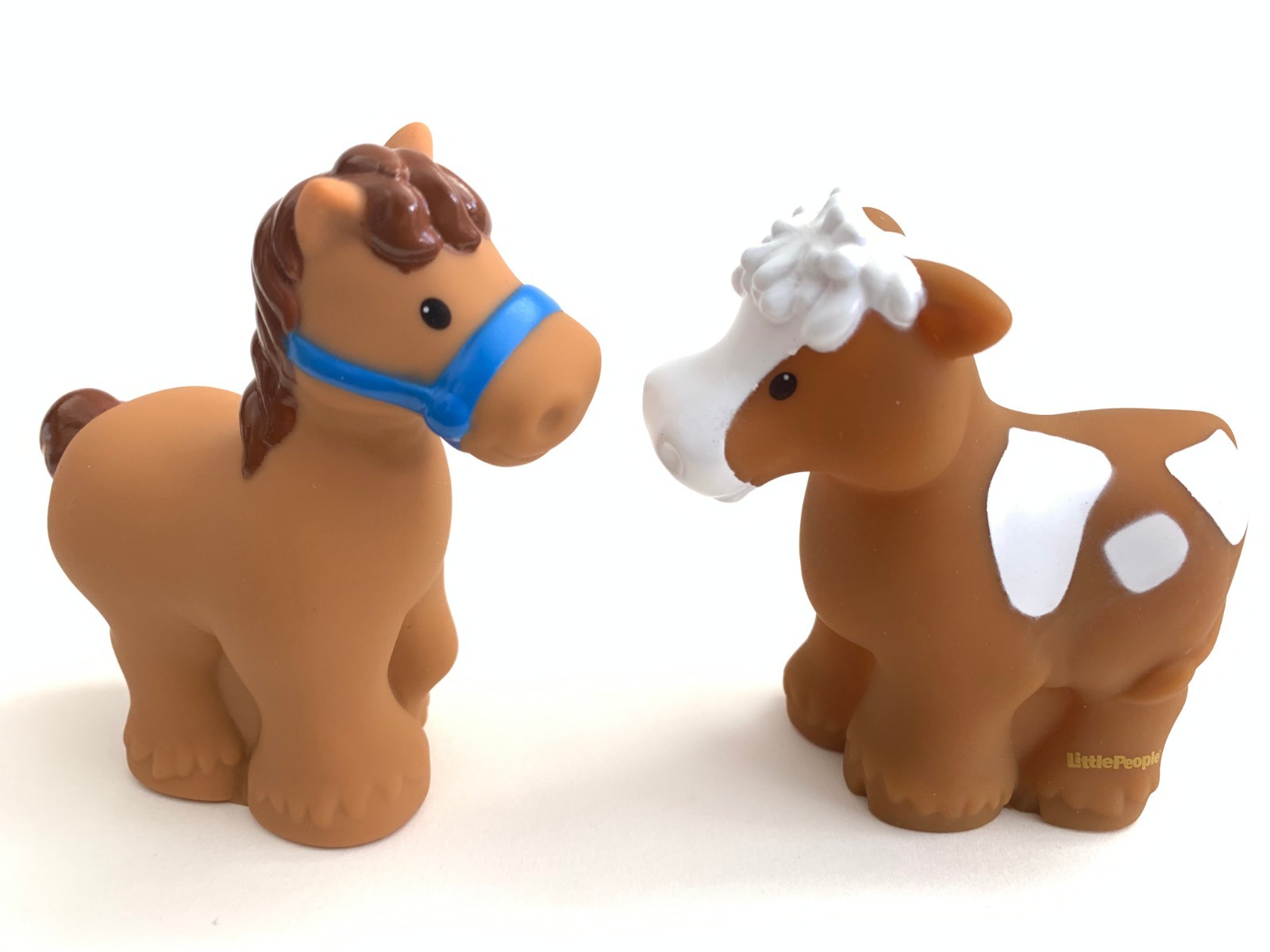 NEW Fisher Price Little People Farm Animals & Farmer Eddie - Horse, Cow, Sheep