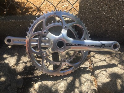 campagnolo athena crankset silver