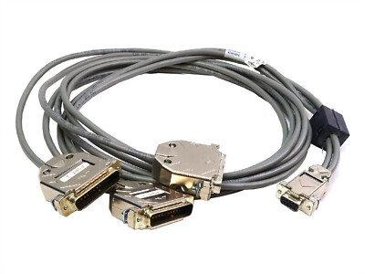 NORTEL 5FT DB-9 FEMALE TO 3X DB-25 MALE 3-PORT SDI CABLE ASSEMBLY NTBK48AA
