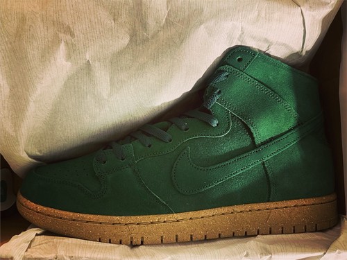 Size 12 - Nike Dunk High Pro Decon SB Gorge Green | eBay
