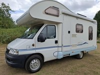 Ace Novella Napoli. 2004. L-shaped Lounge. Over Cab Bed.