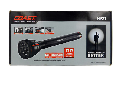 Coast High Performance LED Flashlight (HP21)