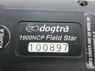 Dogtra 1900NCP Field Star Training Dog Collar Receiver Remote Control ONLY Black