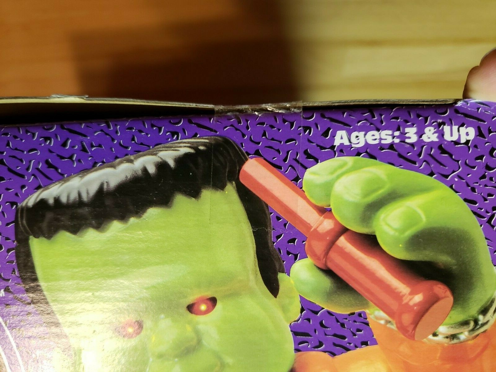 1992 Playskool Big Frank 16” Frakenstein Figure Toy New in box - Some Damage