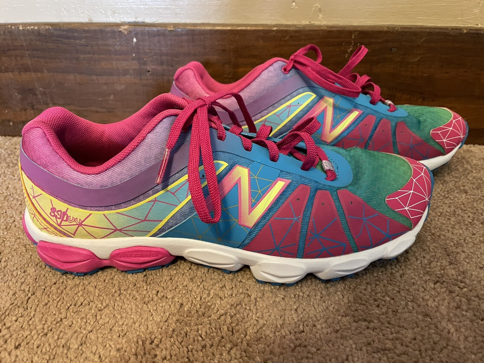 rainbow womens running shoes