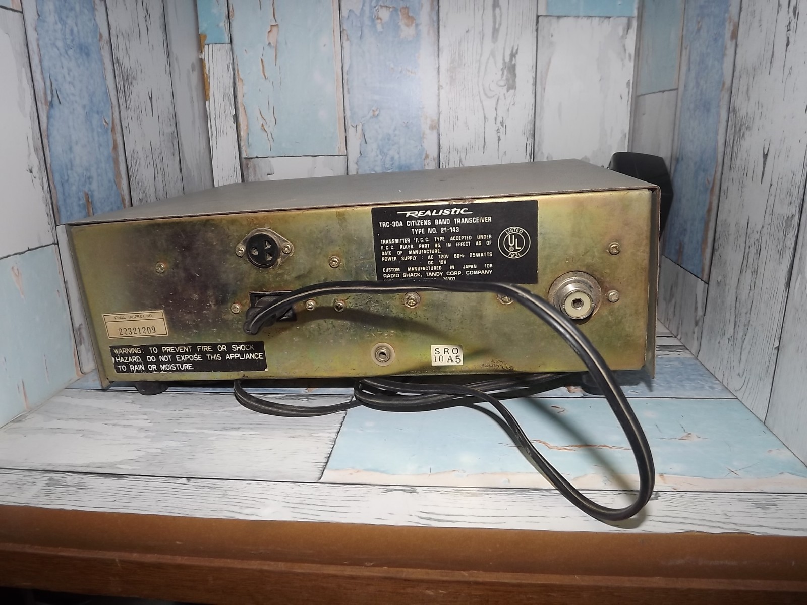 REALISTIC NAVAHO CB RADIO TRC-30A GOOD CONDITION VALUE PRICED $70 SHIPPED