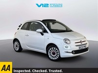 2022 Fiat 500 1.0 Mild Hybrid Red 2dr CONVERTIBLE PETROL Manual