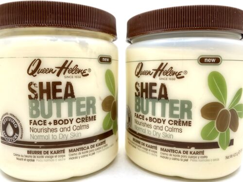 2x Queen Helene Shea Butter Creme 15oz - New - Real US Seller