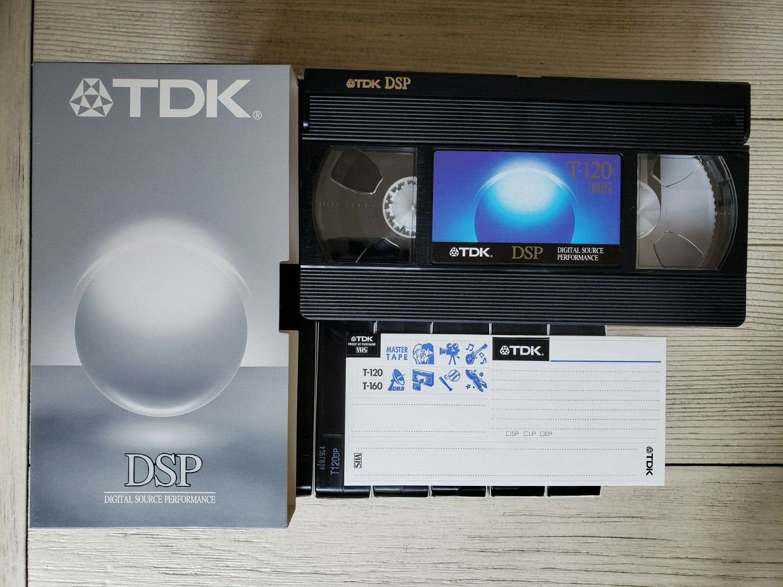 TDK T-120 DIGITAL SOURCE PERFORMANCE VHS Tapes | eBay