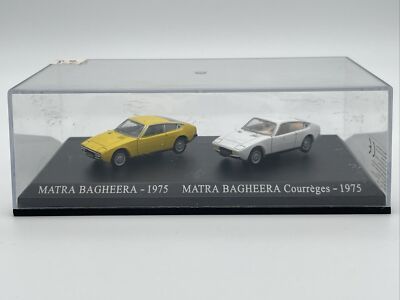 Coffret Matra Bagheera (1975) et Matra Bagheera Courrège (1975) HO