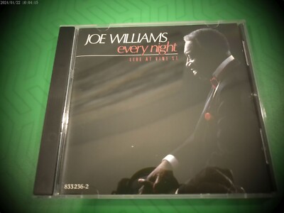 Every Night: Live at Vine St. by Joe Williams (CD, 1987, Polygram) SN