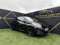 2018 Peugeot 208 1.2 PureTech 82 Black Edition 3dr HATCHBACK Petrol Manual