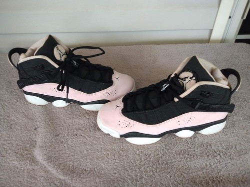 jordan 6 rings black pink foam