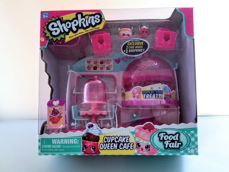 shopkins cupcake queen cafe