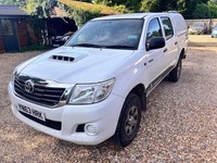 2013 TOYOTA HILUX HL2 D/Cab Pick Up 2.5 D-4D 4WD 144 NO VAT LOW MILEAGE