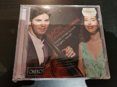 New CD Bach Gamba Sonatas Daniel Muller-Schott Angela Hewitt Johann Orfeo