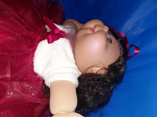 Cabbage Patch Doll with Holiday Dress