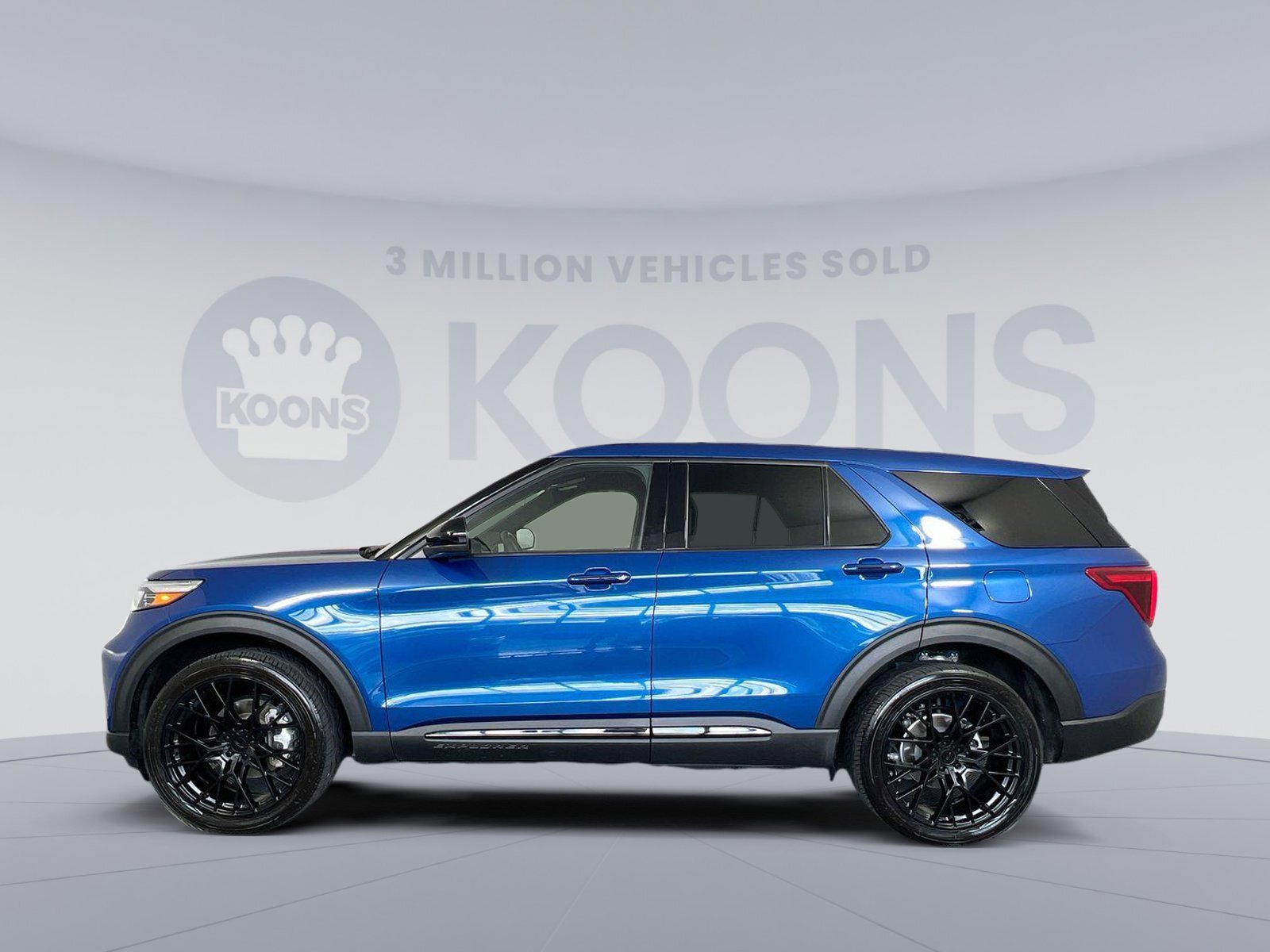 2022 Ford Explorer St 8337 Miles Atlas Blue Metallic - Used Ford