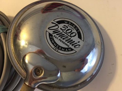 Dynamic Model 300 Pillow Speaker & Microphone by Wright-Zimmerman As Is Untested
