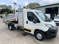 Citroen Relay 35 L2 H1 2.0Hdi 130ps Allloy tipper with Storage+ Crane 2018/18