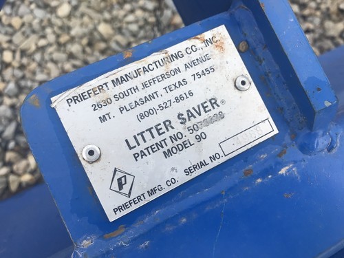 Priefert Litter Saver Model 90. Chicken House Farmers!!! Demo Unit!! Nice.