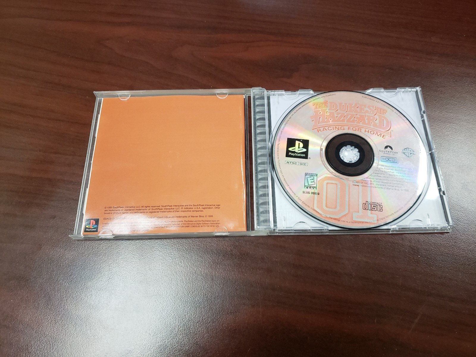 The Dukes of Hazzard Racing for Home Black - Playstation 1 PS1 - used- free ship