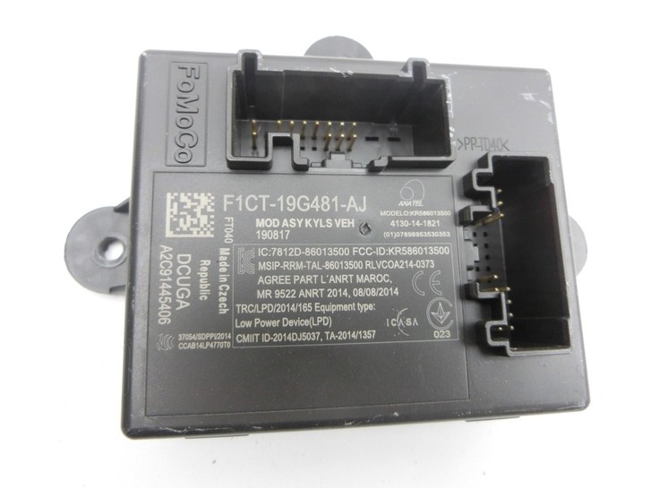 Ford Kuga II 16-19 Komfortsteuergerät Modul für Keyless Go Entry Ford Kuga II 16-19 29.09.2017 F1CT-19G481-AL... Vorschau 2
