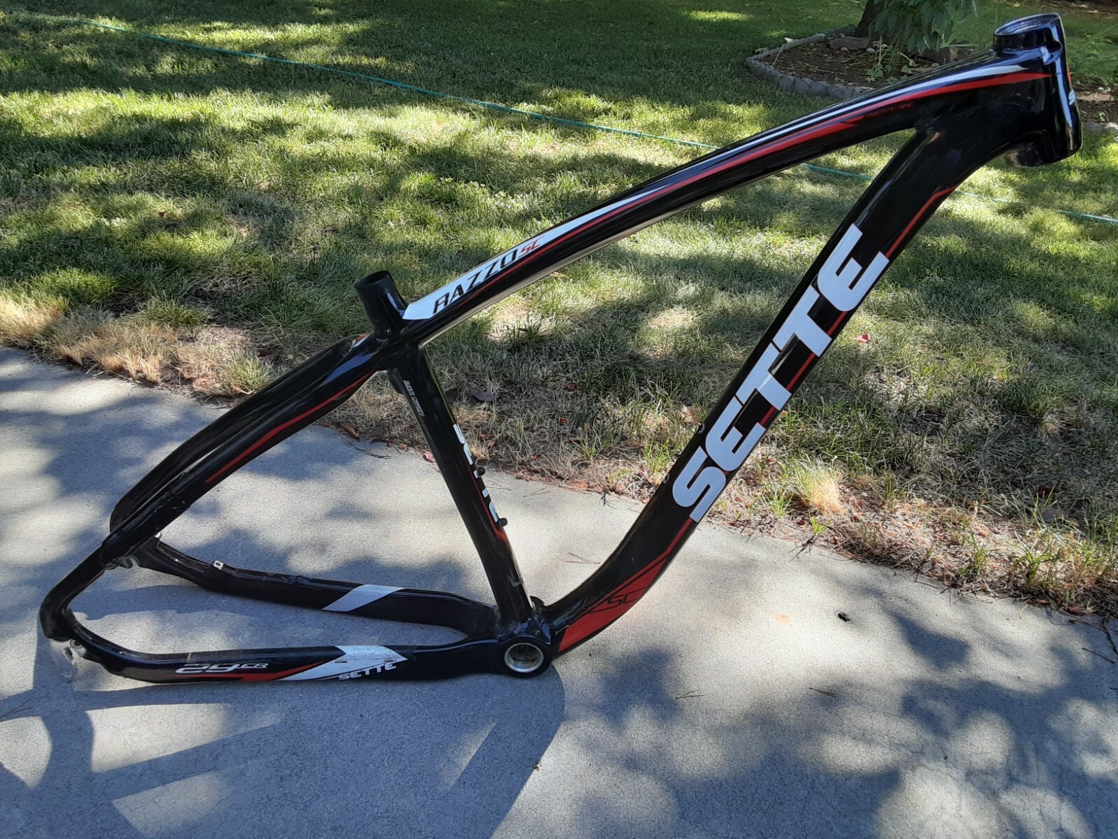 Sette Razzo SC carbon hardtail frame