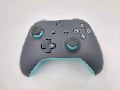 Genuine Microsoft Xbox ONE Wireless Controller Gray/Teal -Model 1708 (240331)